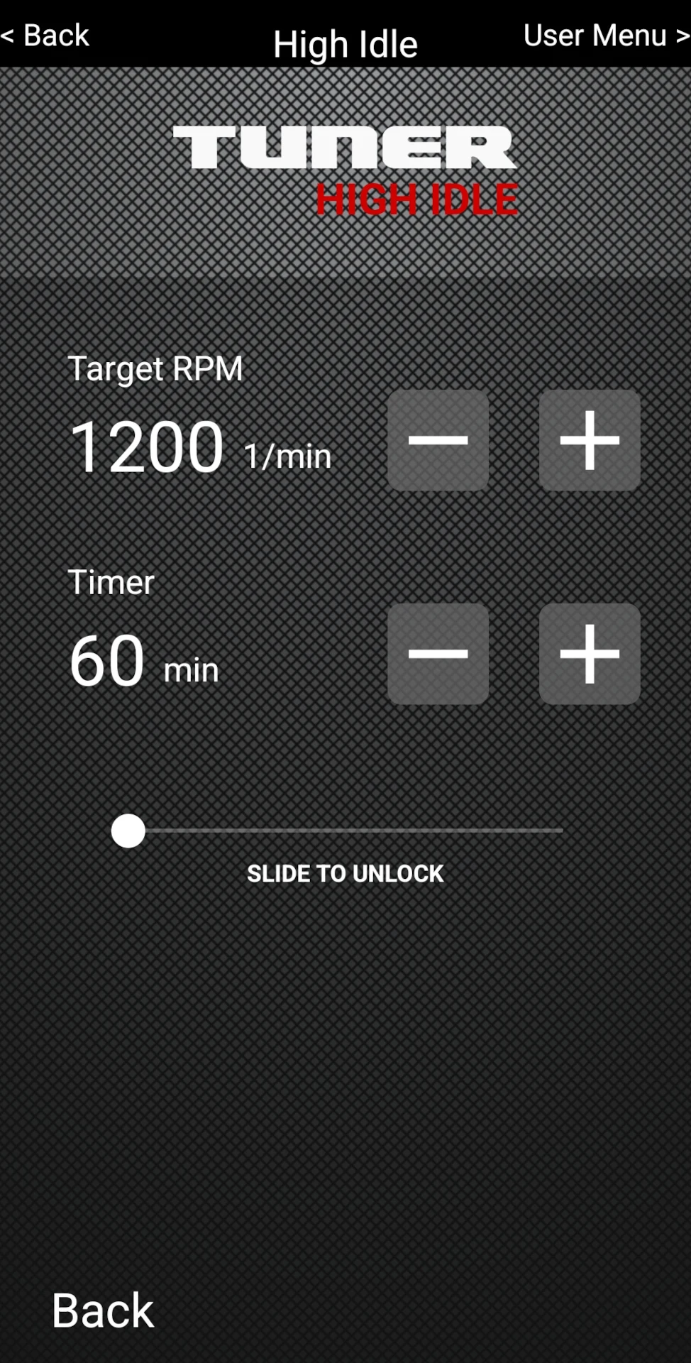 Tuner screenshot